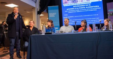 Vecinos de Almirante Brown conocen la nueva regulación para acceder a la cuota alimentaria